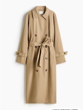 H&M Beige Trench Coat